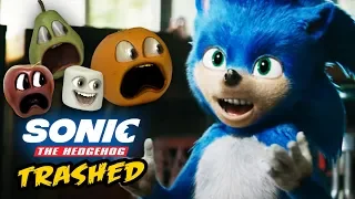 Annoying Orange - Sonic the Hedgehog Trailer TRASHED