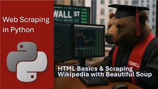 Python Web Scraping Tutorial HTML Basics Scraping Wikipedia with Beautiful Soup
