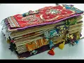 Flip through Bohemian junk journal SOLD THANK YOU