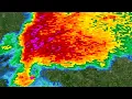 2025 Marion Illinois Supercell Radar Loop