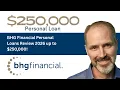 BHG Financial Personal Loans Review 2026 up to 250 000 Rates Fees Who Qualifies