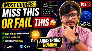 Check Armstrong Number in Java Step-by-Step Master Logic Building Part 5 Beginner Friendly
