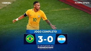 GOLEADA DO BRASIL NO CLÁSSICO SUL-AMERICANO