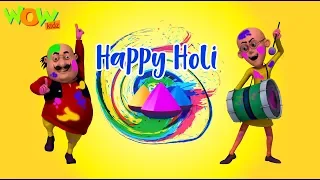 motu patlu cartoons in hindi animated series holi special with motu patlu wow kidz