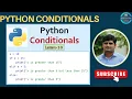 Python conditionals If-Else Statements Examples and Best Practices