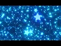 Night Bed Time Glowing Blue Star Shapes Slowly Falling Down In Space 4K VJ Loop Motion Background