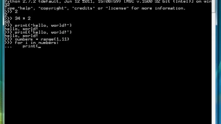 PYTHON TUTORIALS EPISODE 2 - USING PYTHON INTERPRETER