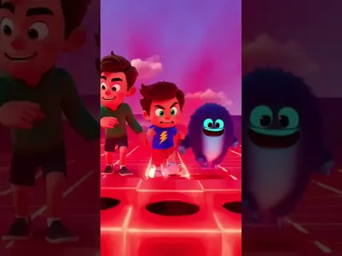 👉 Monster Trap Challenge! 😱 Can They Escape Tim vs Max #shorts  #animation