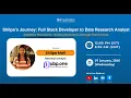 Shilpa s Journey Full Stack Developer to Data Research Analyst