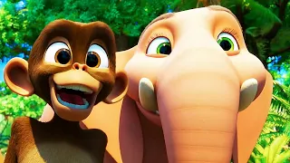 🦁 Jungle Beat 🐵 | Cumburlop TV 🌴 | Televizyona Özel Aralıksız Koleksiyon Yayını