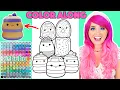 Color Squishmallows Breakfast Squad Along With Me COLOR ALONG WITH KIMMI