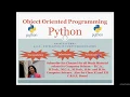 Object Oriented Programming in Python - Introduction Defining Class and Object
