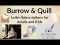Burrow Quill Letter Subscription Eleanor Hart Letters Discount Code