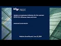 Update on respiratory infections for the summer COVID-19 influenza mpox and more