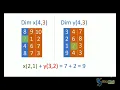 Two Dimensional Array GWBASIC Tutorial 32