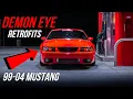DEMON EYE Retrofit Headlights 99-04 Mustang Refresh Reaper Episode 20