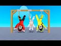 Yuta, Mio Dan Baby Celine Kerjasama Hadapi Orang Kuat Di Pertarungan Tali || ROBLOX
