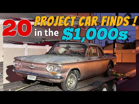 Download MP3 Top 20 Classic Cars Under $2,000 – 50s and 60s Projects On Sale!