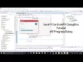 JavaFX ControlsFX DialogBox Tutorial ProgressDialog
