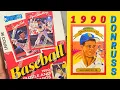 1990 Donruss Baseball Cards Box - Opening 36 Wax Packs