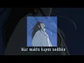 Download Lagu biar waktu hapus sedihku - Hanin Dhiya (speed up + reverb)