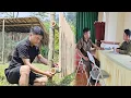Download Lagu Nam tried to finish the fence around the house, and did his job well.