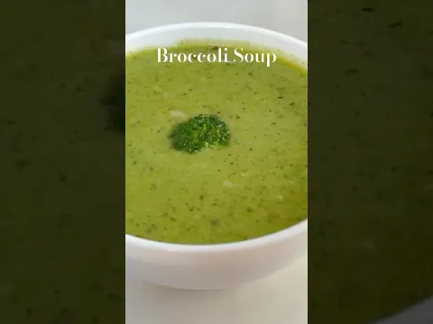 Quick Healthy Broccoli Soup Recipe | No Cream, No Cornstarch #BroccoliSoup #HealthyMeals