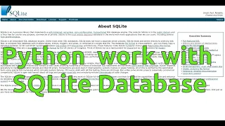 How To Connect And Work With SQLite Database Using Python