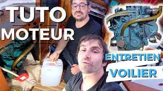 TUTO VOILIER : entretien du moteur Coraille en voyage et Nomad composites