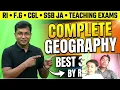 COMPLETE GEOGRAPHY IIBEST 30 MCQS BY RABI SIR II RI, CGL, F.G, EXAM II  #RabisirGeography