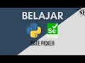 Date Picker - Trick Solusi Belajar Selenium Python Bahasa Indonesia