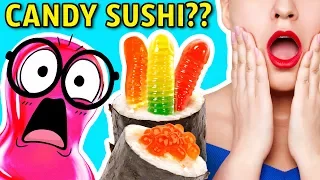 Download CANDY SUSHI vs. REAL SUSHI CHALLENGE! MP3