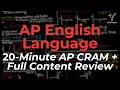 2026 AP Lang Full Exam Review EVERYTHING YOU NEED TO KNOW The Entire AP English Language Course