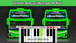 telolet basuri remix bunga 18 not versi pianika basuri basuri pianika