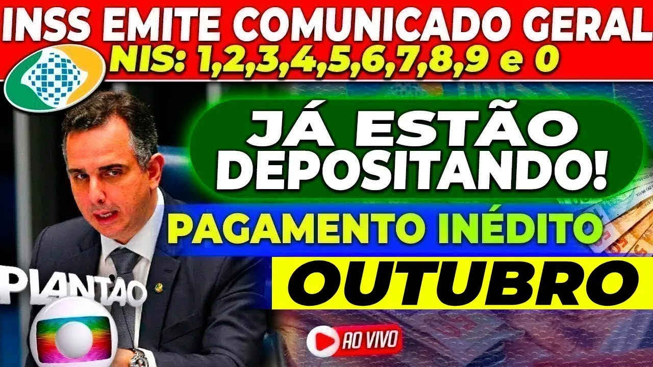???? ABONO EXTRA INSS em Outubro - ESSA É PRA VOCÊ APOSENTADO! NOVO PAGAMENTO NA SUA CONTA? DESCUBRA