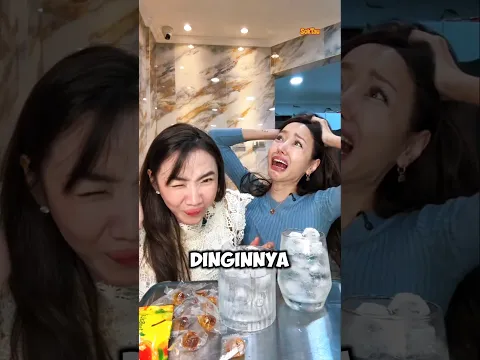 Jangan minum air es habis makan permen ini