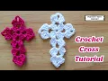 How to Crochet a Simple and Easy Cross Easter Crochet Cross Tutorial for Beginners