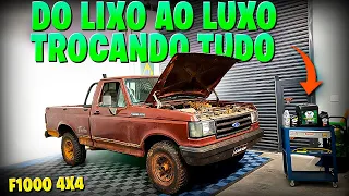 TRATO COMPLETO na F1000 4x4 - Guia Completo para uma REVISAO EM CASA!