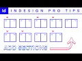 Add Sections to ORGANISE Your Documents Like a Pro in Adobe InDesign Design Tutorial