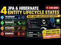 JPA Hibernate Entity Lifecycle States The Must-Know Java Interview Concept Live Demo
