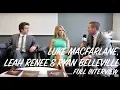 Luke Macfarlane Leah Renee Ryan Belleville Interview