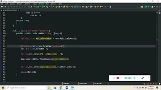 Hacker Rank Java Interface Solution for beginners
