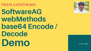 SoftwareAG webMethods - Base64 Encode Base64 decode webMethods Tutorials Designer