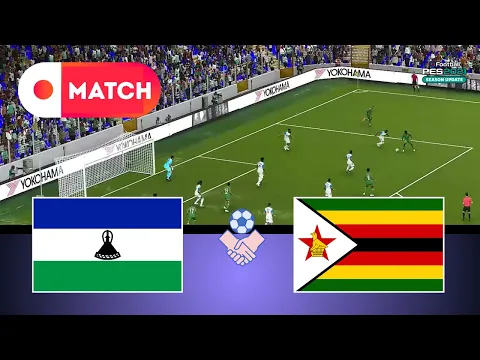 Video Thumbnail: ZIMBABWE vs LESOTHO | World Cup Qualifying Simulation 2025 | PES 21 eFootball Realistic Gameplay