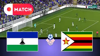 ZIMBABWE vs LESOTHO | World Cup Qualifying Simulation 2025 | PES 21 eFootball Realistic Gameplay
