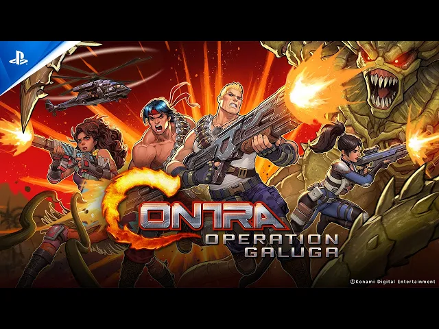 Contra: Operation Galuga - Release Date &amp; Demo Trailer | PS5 &amp; PS4 Games