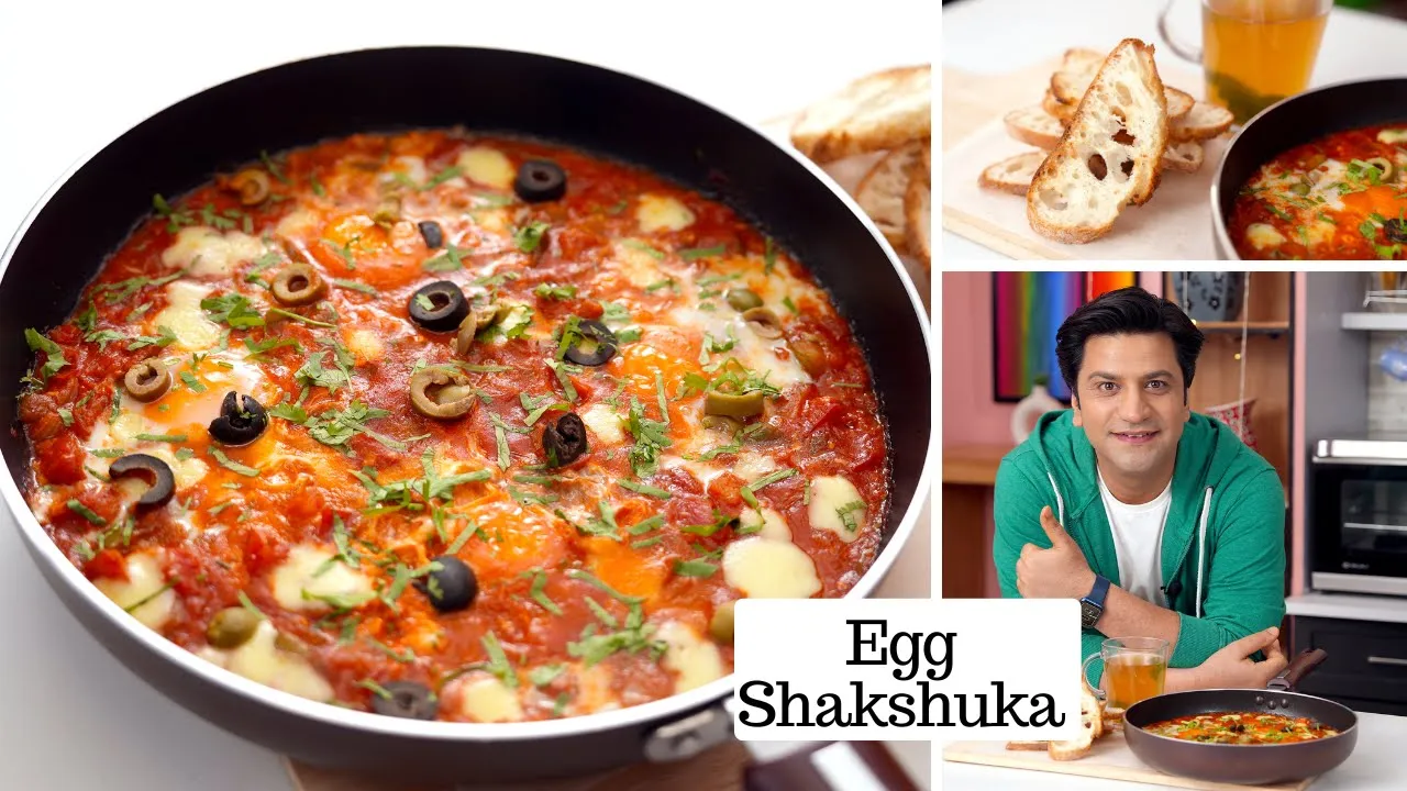 Quick Egg Shakshuka Recipe   Desi Masala Anda   Shakshouka         Kunal Kapur