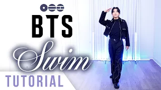 Download BTS - 'SWIM' Dance Tutorial (Explained + Mirrored) | Ellen and Brian MP3