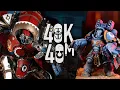 Ultramarine Steve Faces A Big Challenge Imperial Knights Warhammer 40k in 40m