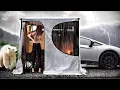 Download Lagu Solo Camping in the Rain with a Cozy Inflatable Tent – Full Night Experience